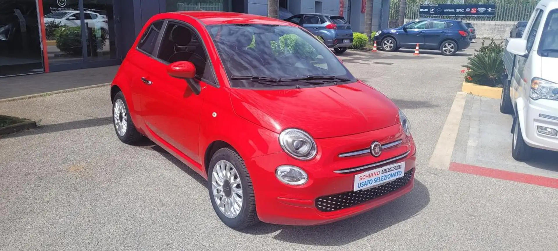 Fiat 500 1.0 Hybrid Lounge Rosso - 1