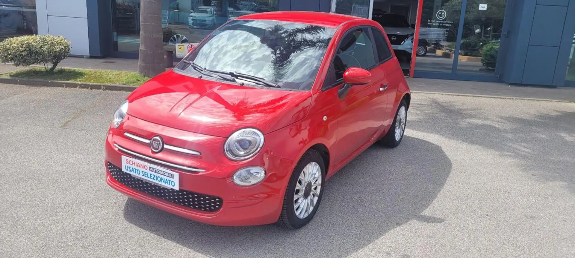 Fiat 500 1.0 Hybrid Lounge Rosso - 2