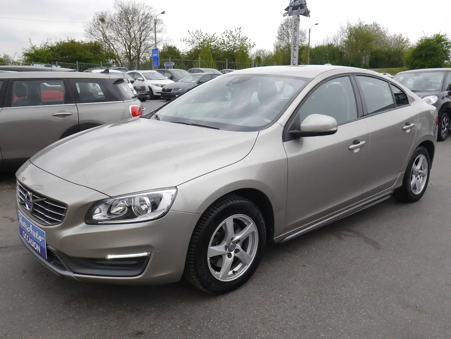 Volvo S60 1.6 T4 AUTOM*GPS*CUIR* Szürke - 2