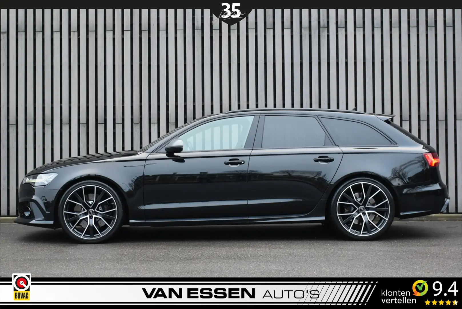 Audi RS6 A6 Avant 4.0 TFSI Quattro Performance Pro Line Plu Zwart - 2