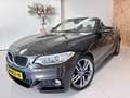 BMW 220 2-serie Cabrio 220i High Executive M, M-PAKKET, au Zwart - thumbnail 1