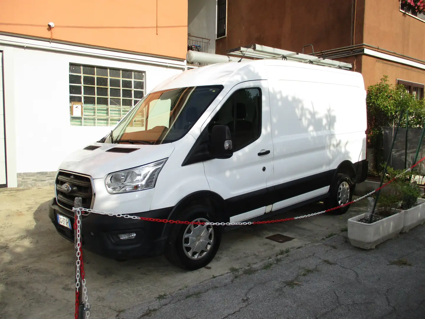 Ford Transit RWD 350 2.0 TDCI MHEV (130CV)TREND-UNIPROPRIETARIO Blanc - 1