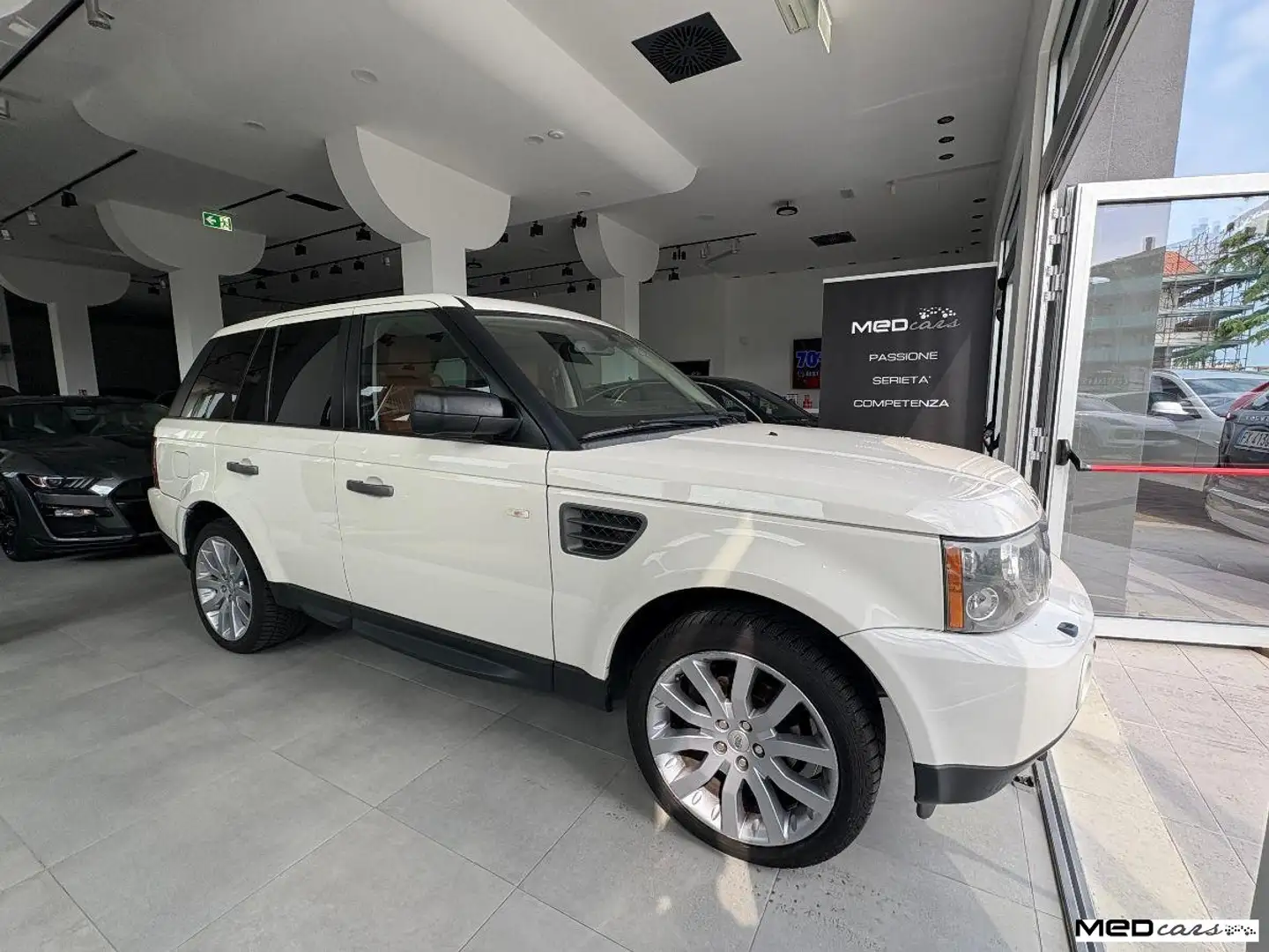 Land Rover Range Rover Sport 2.7 TDV6 HSE / UNICO PROPRIETARIO / PELLE / TETTO Weiß - 2