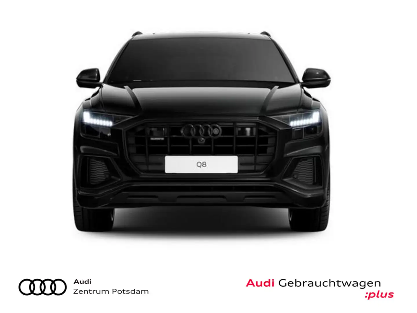 Audi Q8 50 TDI quattro S line MATRIX NAVI AHK PANO STANDHZ Schwarz - 2