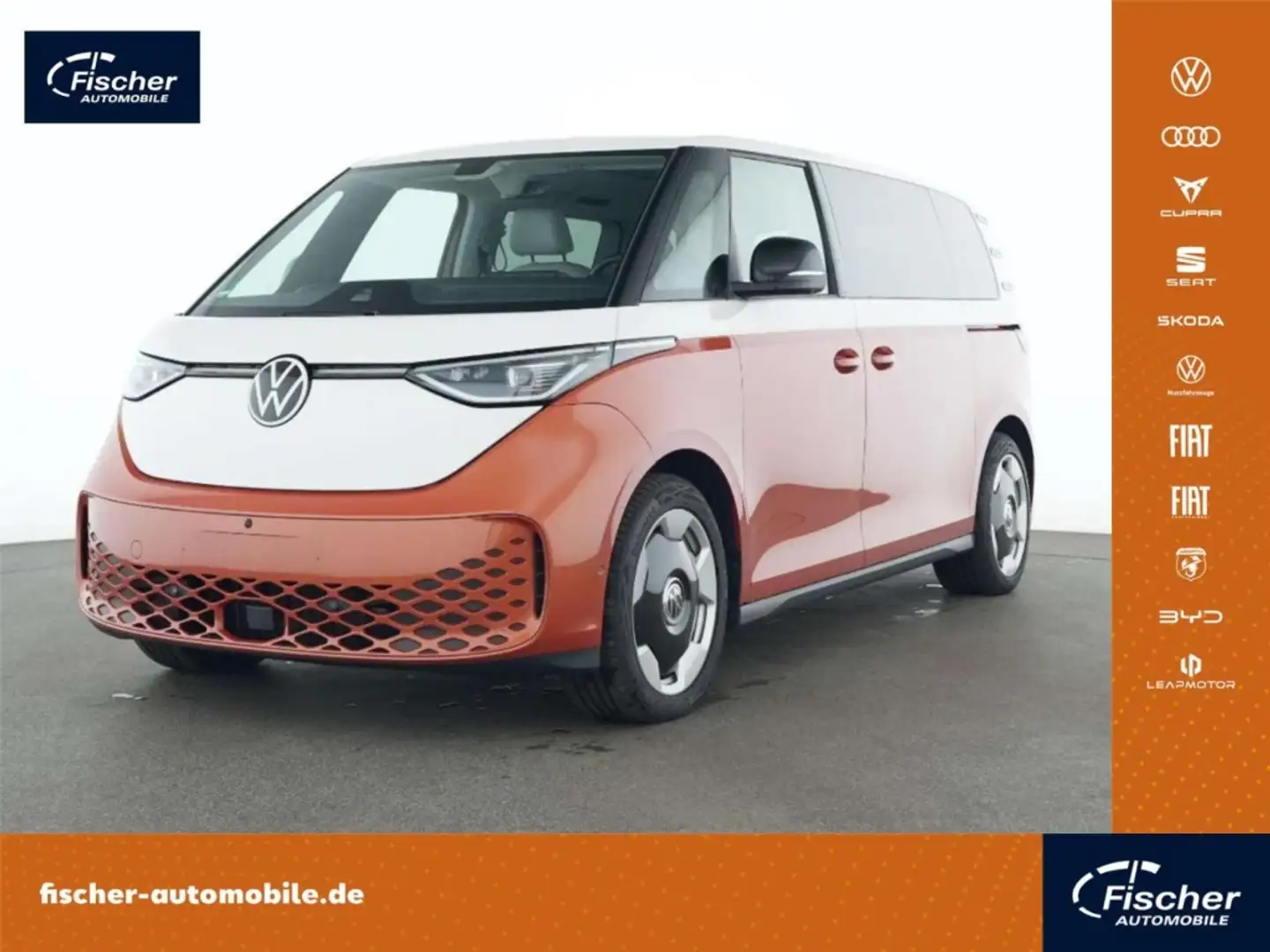 Volkswagen ID. Buzz Pro LWB 86kWh 7-Sitzer/Pano/AHK Orange - 1