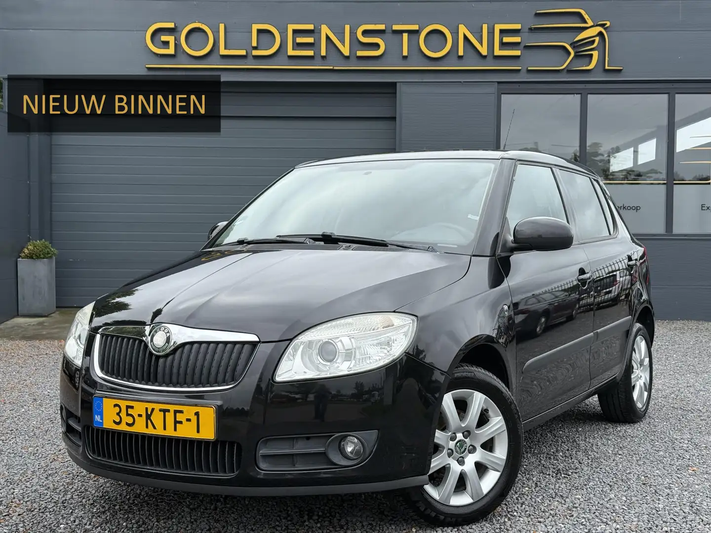 Skoda Fabia 1.4-16V Sprint 2e Eigenaar,Clima,Cruise,Bluetooth, Nero - 1