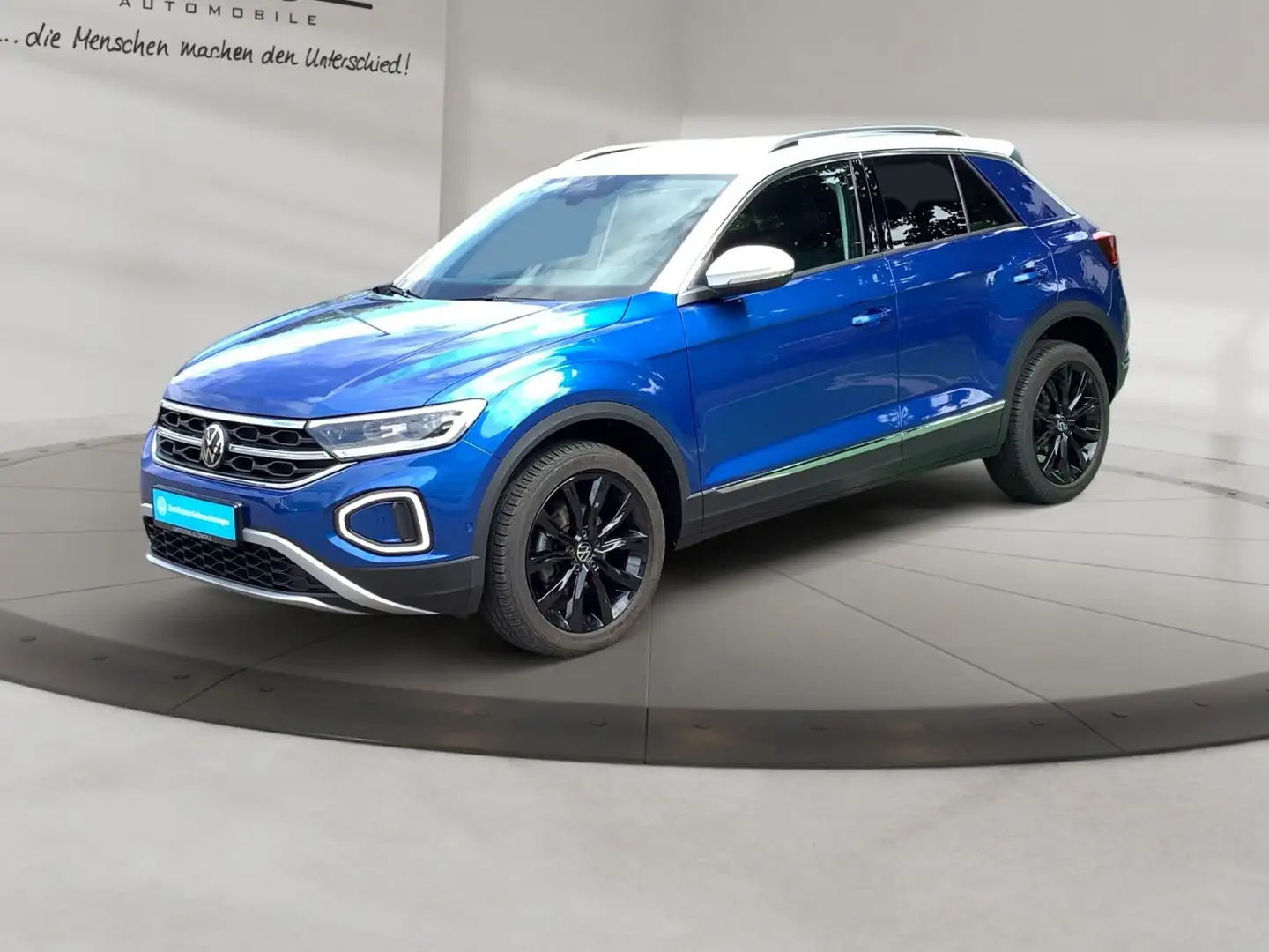 Volkswagen T-Roc 1.5 TSI DSG Style AHK ACC Matrix Navi Kame Blau - 2