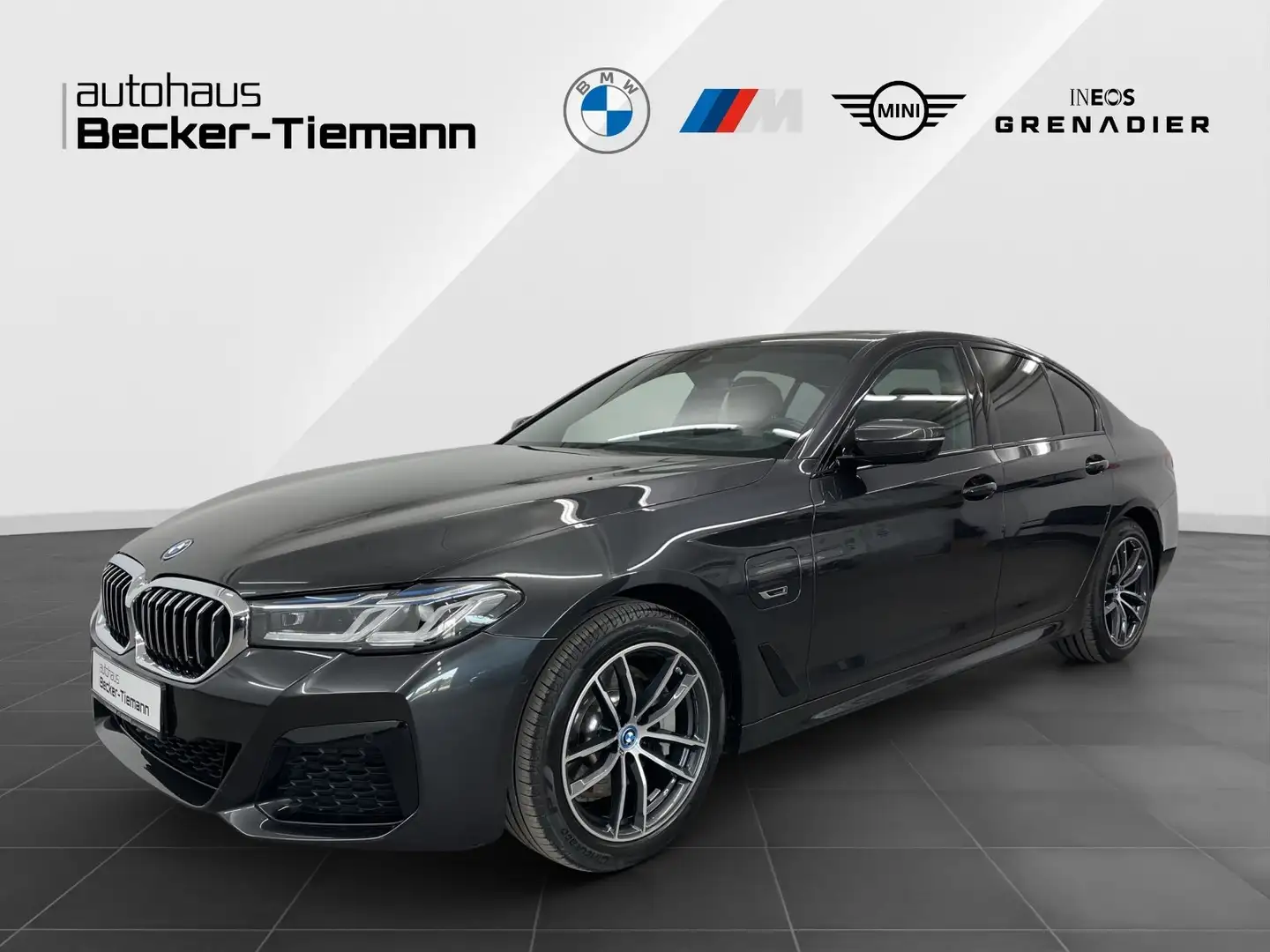BMW 530 e Limousine M Sport, AHK, Head-Up, H&K, etc. Grijs - 1