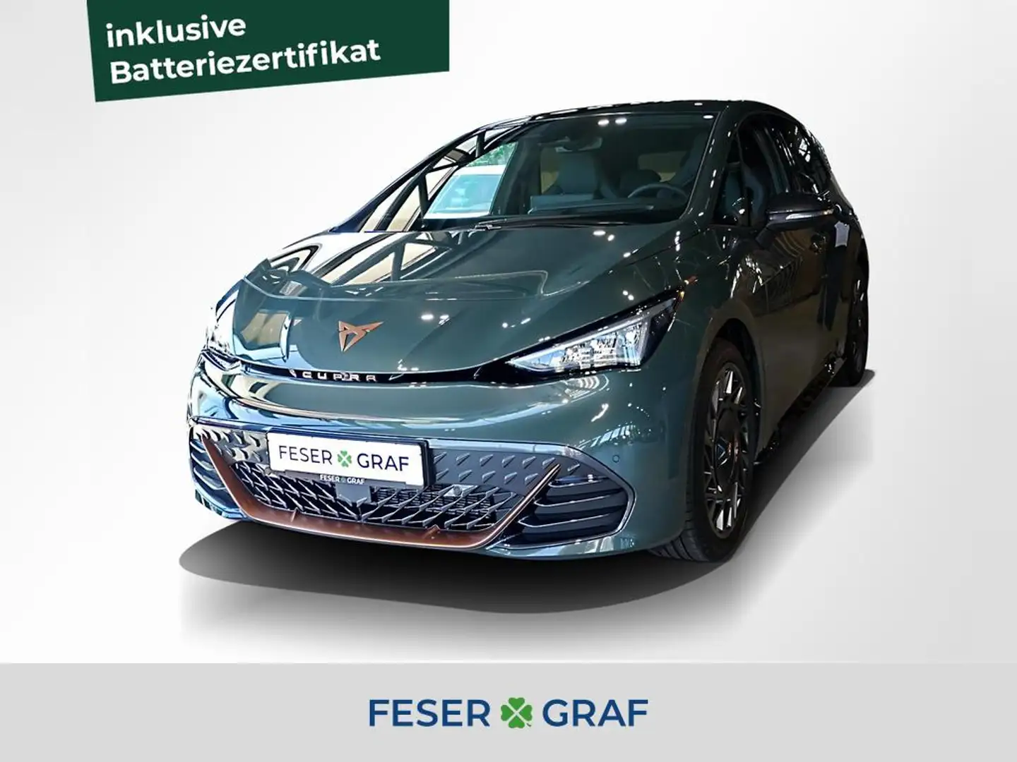 CUPRA Born VZ 240 kW (326 PS) 79 kWh Head-Up Pano Grün - 1