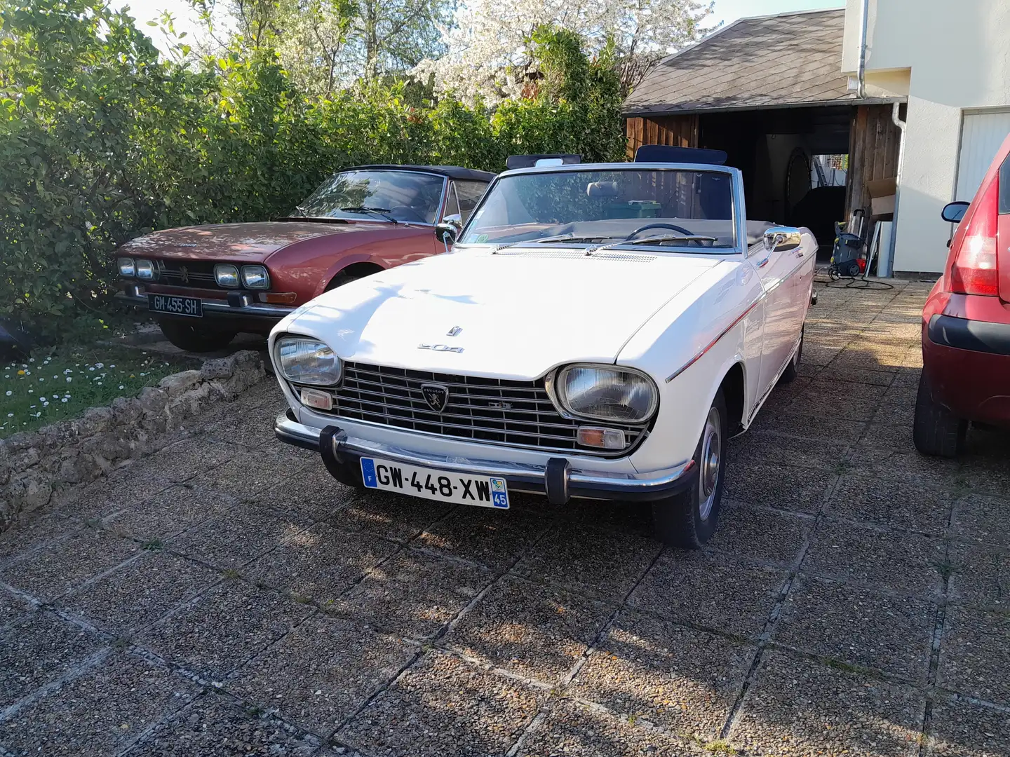 Peugeot 204 Cabriolet Alb - 2