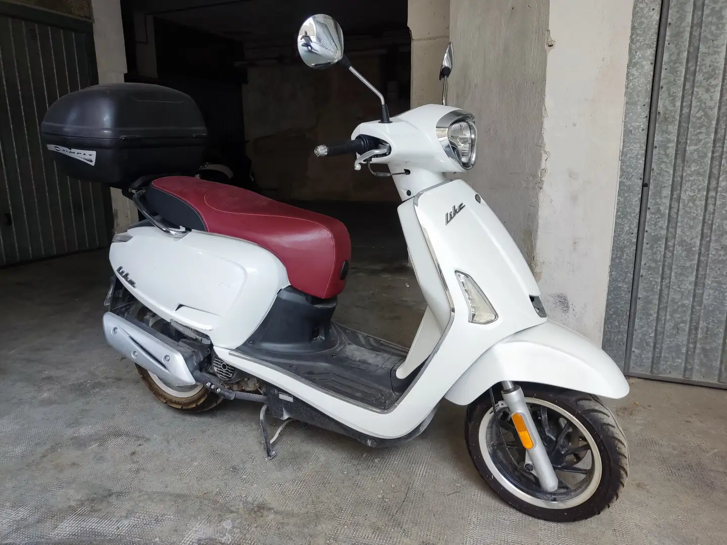 Kymco Like 50 4 Tempi Biały - 1