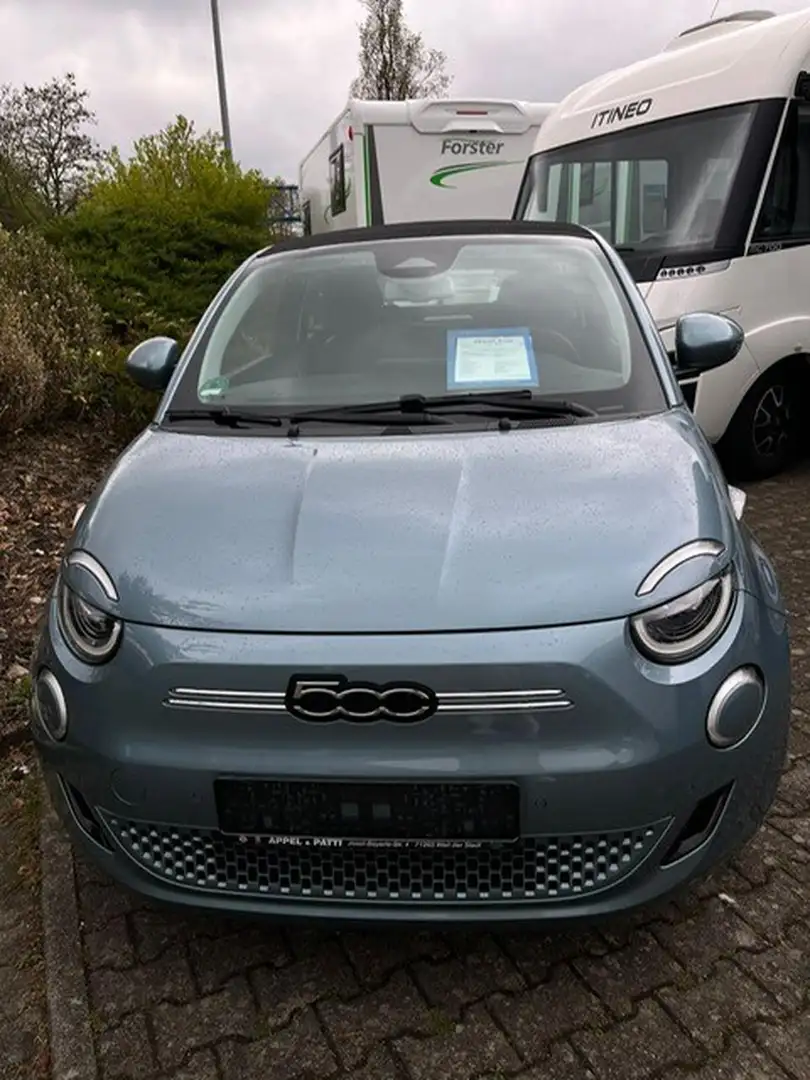 Fiat 500e 500 e Icon Cabrio, Komfort,- Magic-Eye,- Co-Driver Blau - 1