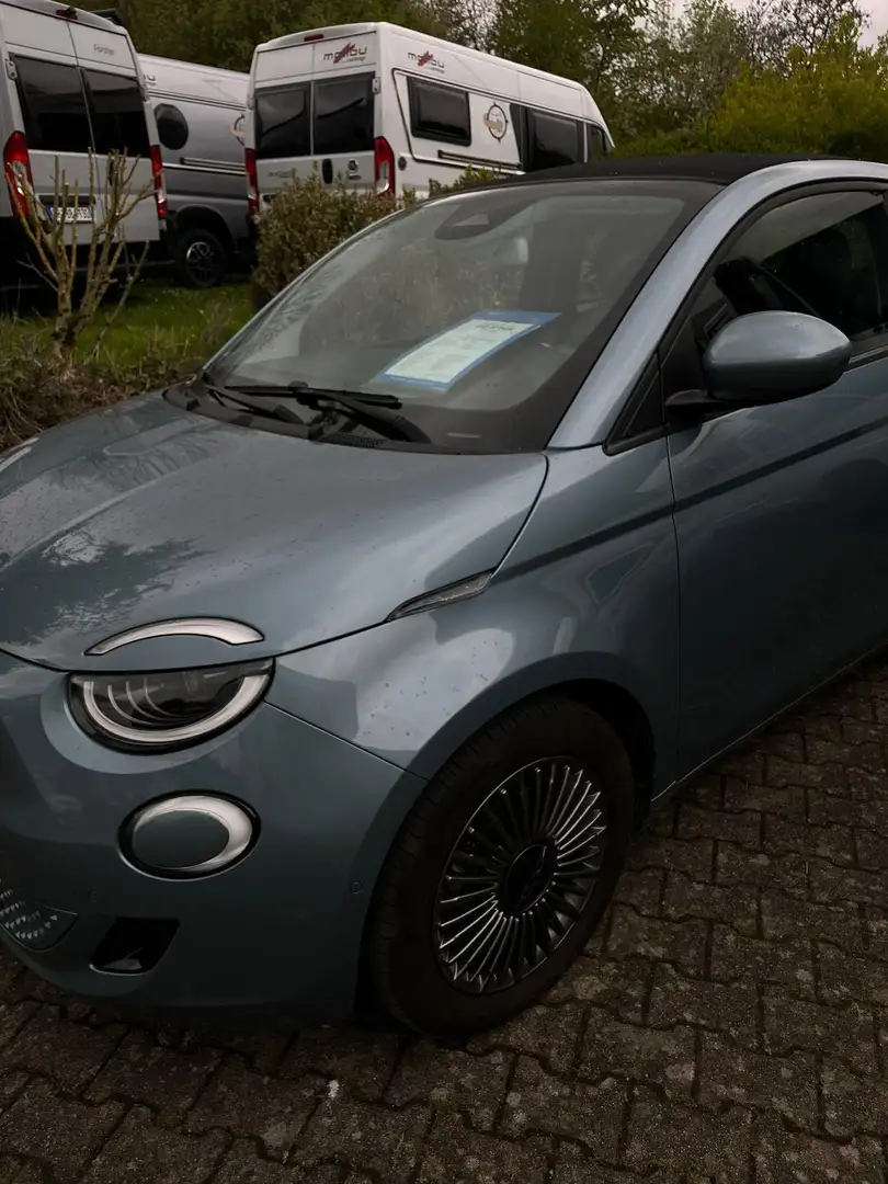 Fiat 500e 500 e Icon Cabrio, Komfort,- Magic-Eye,- Co-Driver Blau - 2