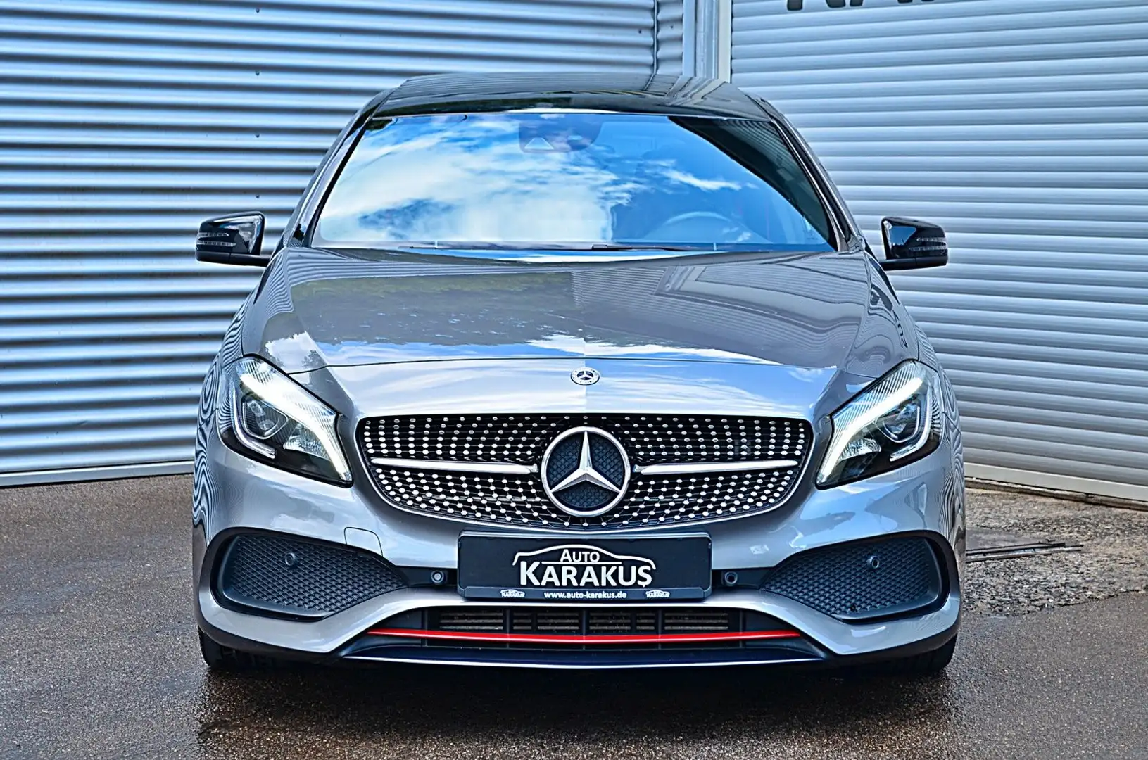 Mercedes-Benz A 250 4M Sport AMG line RECARO/AERO/PANO/H&K Gris - 2