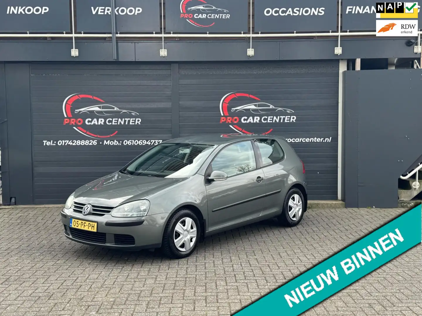 Volkswagen Golf 1.4 Trendline CRUISE|EL.RAMEN|NAP|APK Groen - 1
