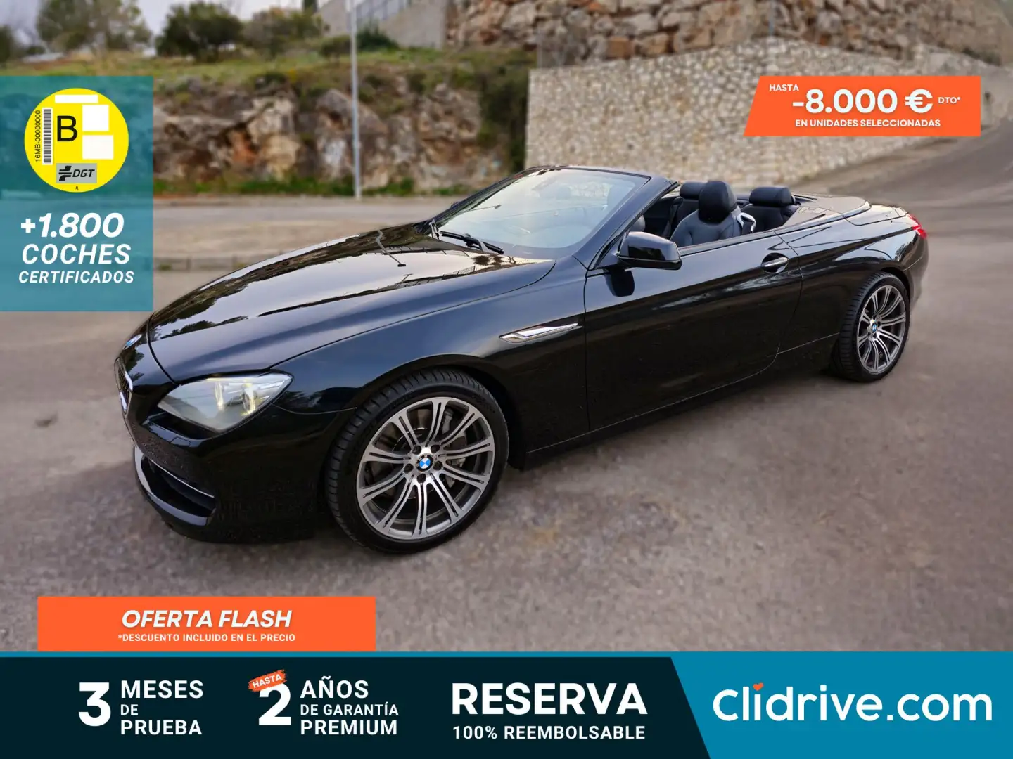 BMW 640 640d Negro - 1