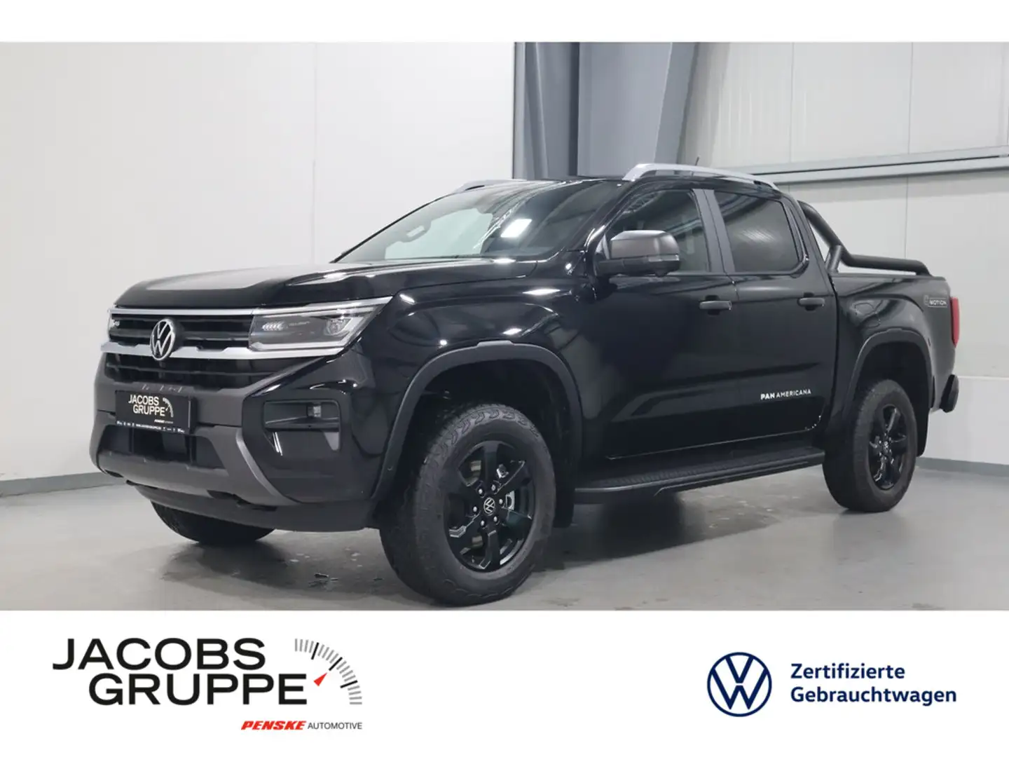 Volkswagen Amarok 3.0 TDI 4Motion PanAmericana IQ.Light*AHK*AreaView Schwarz - 1