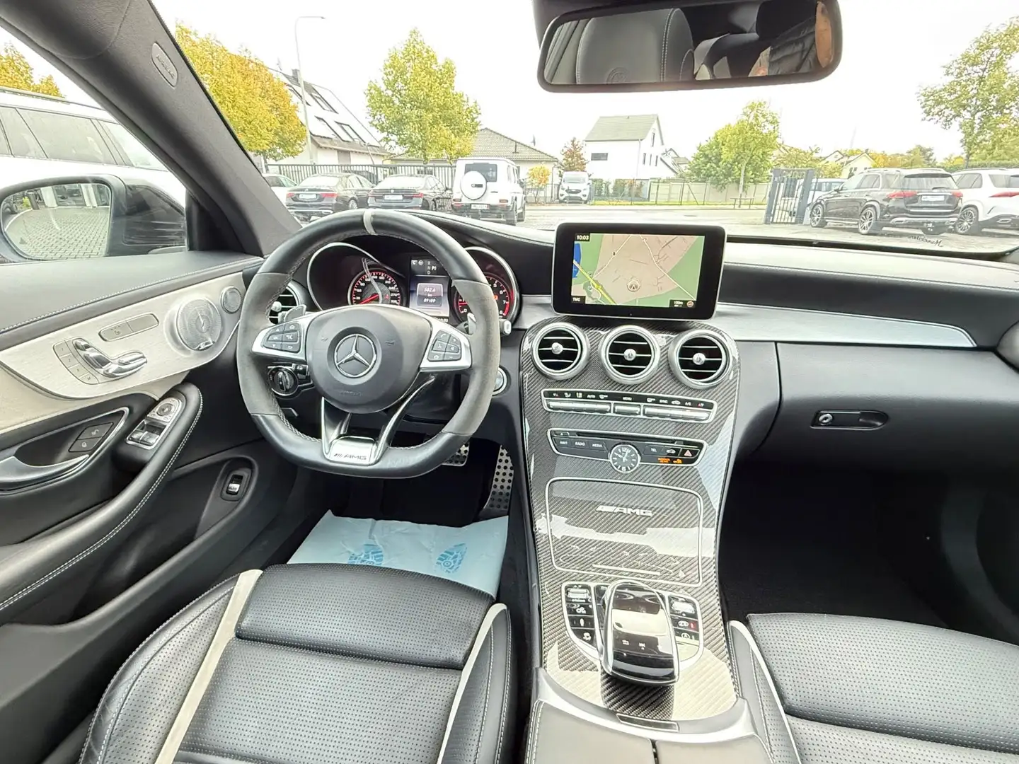 Mercedes-Benz C 63 AMG C63S*AMG*COUPE*360°ACC*HUD*OHNE*OPF*LED*KERAMIK* Schwarz - 2