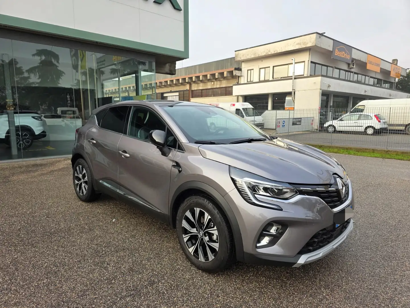 Renault Captur Captur II 2019 1.0 tce Techno Gpl 100cv Gris - 2