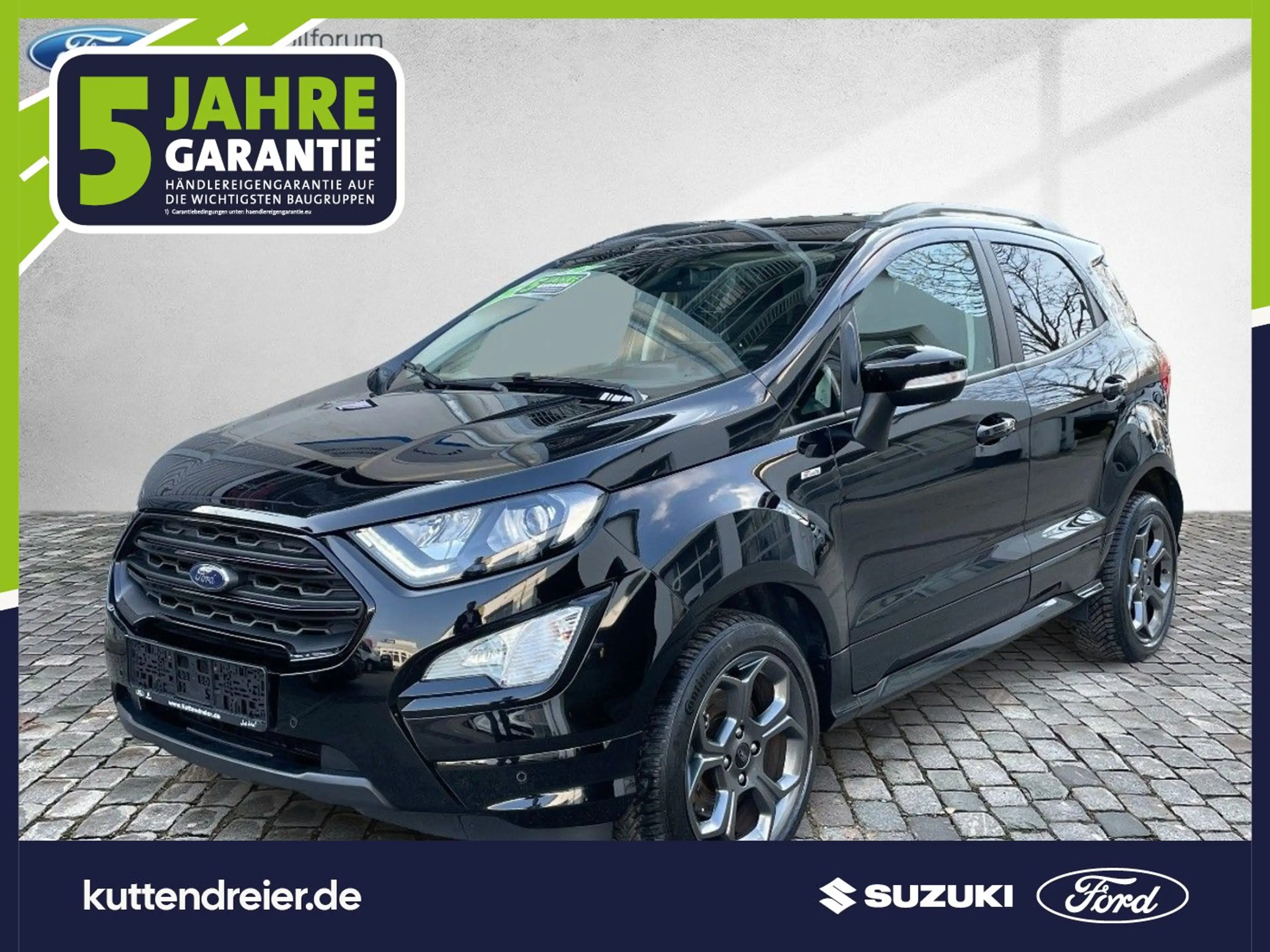 Ford EcoSport ST-Line Navi Kamera LED Teilleder SHZ