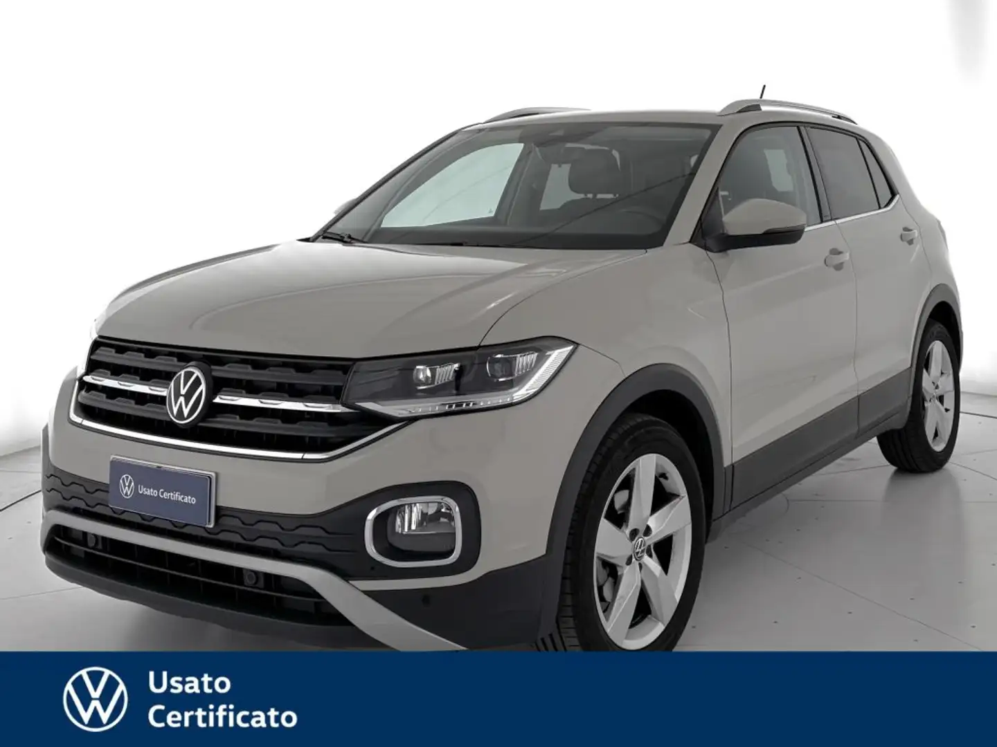 Volkswagen T-Cross 1.0 tsi advanced 110cv Gris - 1