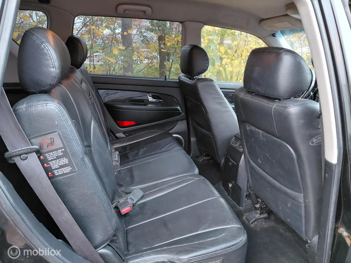 SsangYong Rexton RX 270 Xdi 4X4 airco leer storing automaat Schwarz - 2