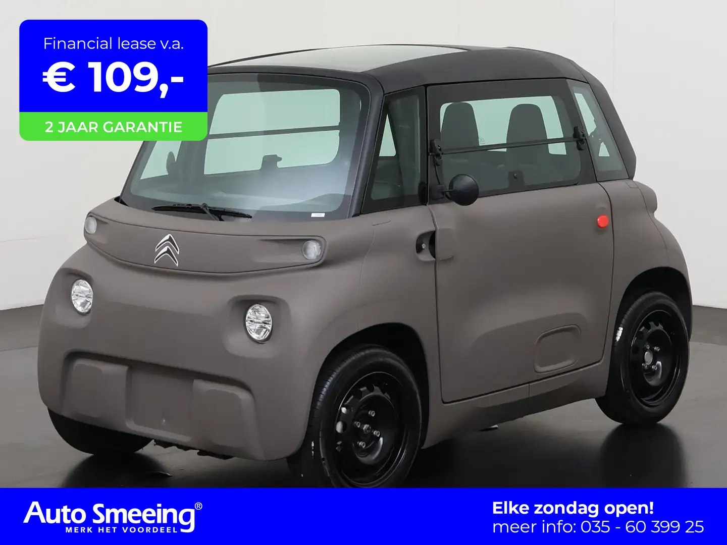 Fiat Topolino | Panoramadak | Brommobiel | Zondag Open! Braun - 1