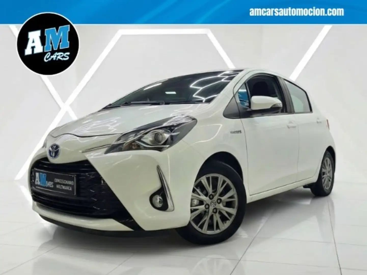 Toyota Yaris 100H 1.5 Feel! Blanco - 1