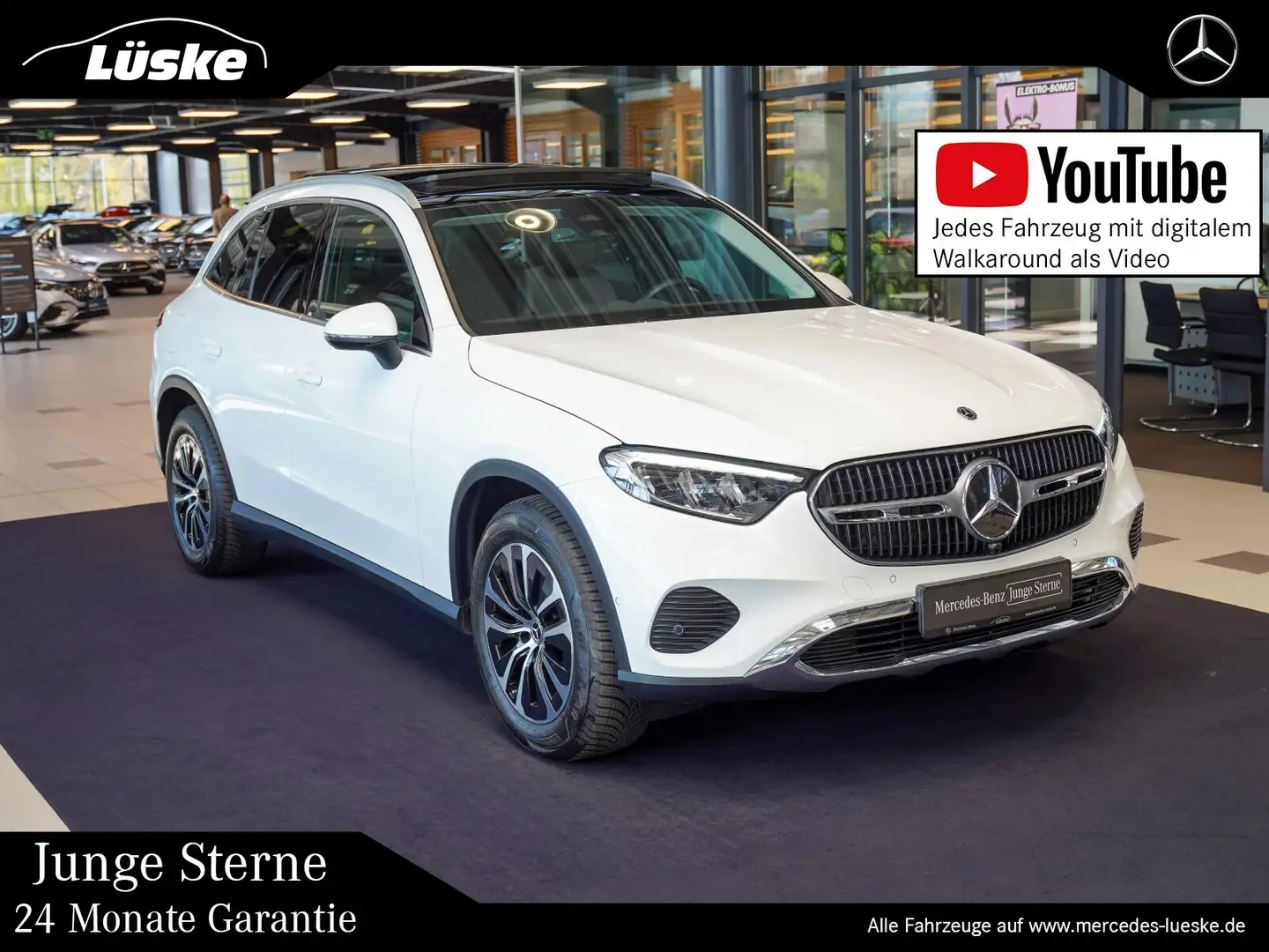 Mercedes-Benz GLC 220 GLC 220 d 4M AVANTGARDE Pano DISTRONIC AHK Memo Weiß - 1