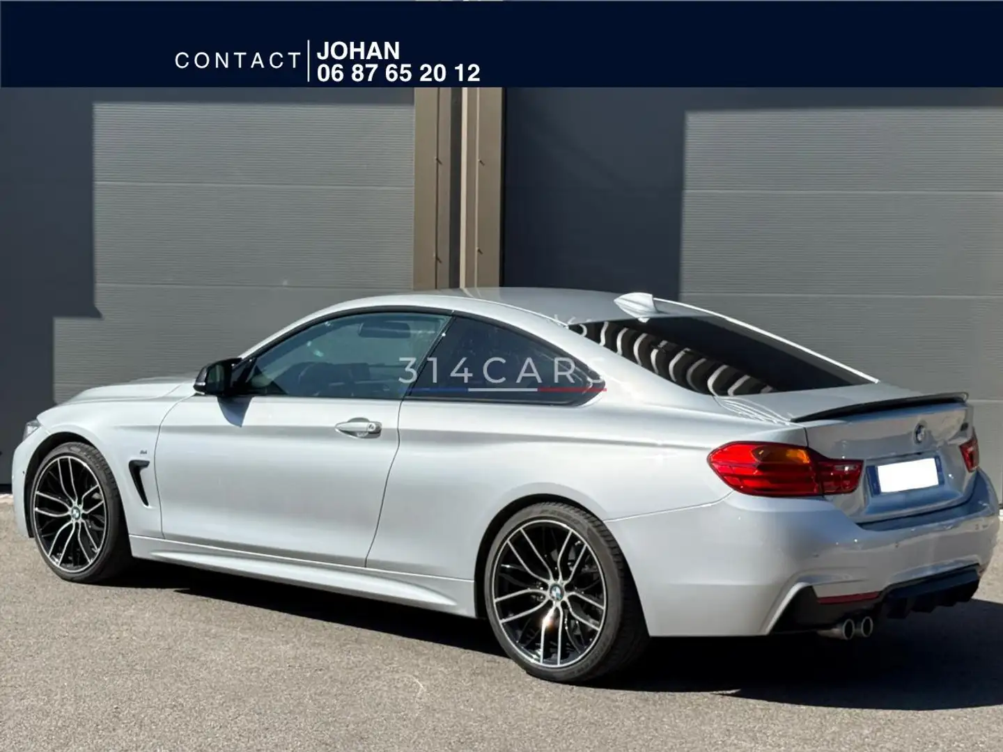 BMW 430 430d Coupé M Sport BVA Gris - 2