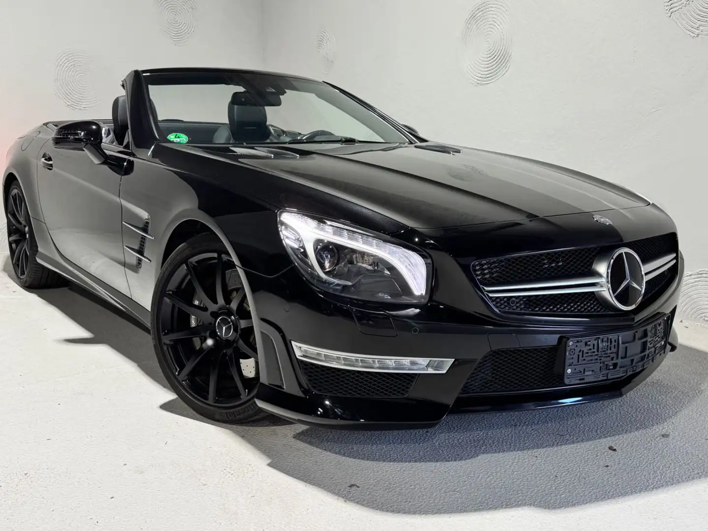 Mercedes-Benz SL 63 AMG *DeutschesFz*Scheckheft*Sauber Schwarz - 1