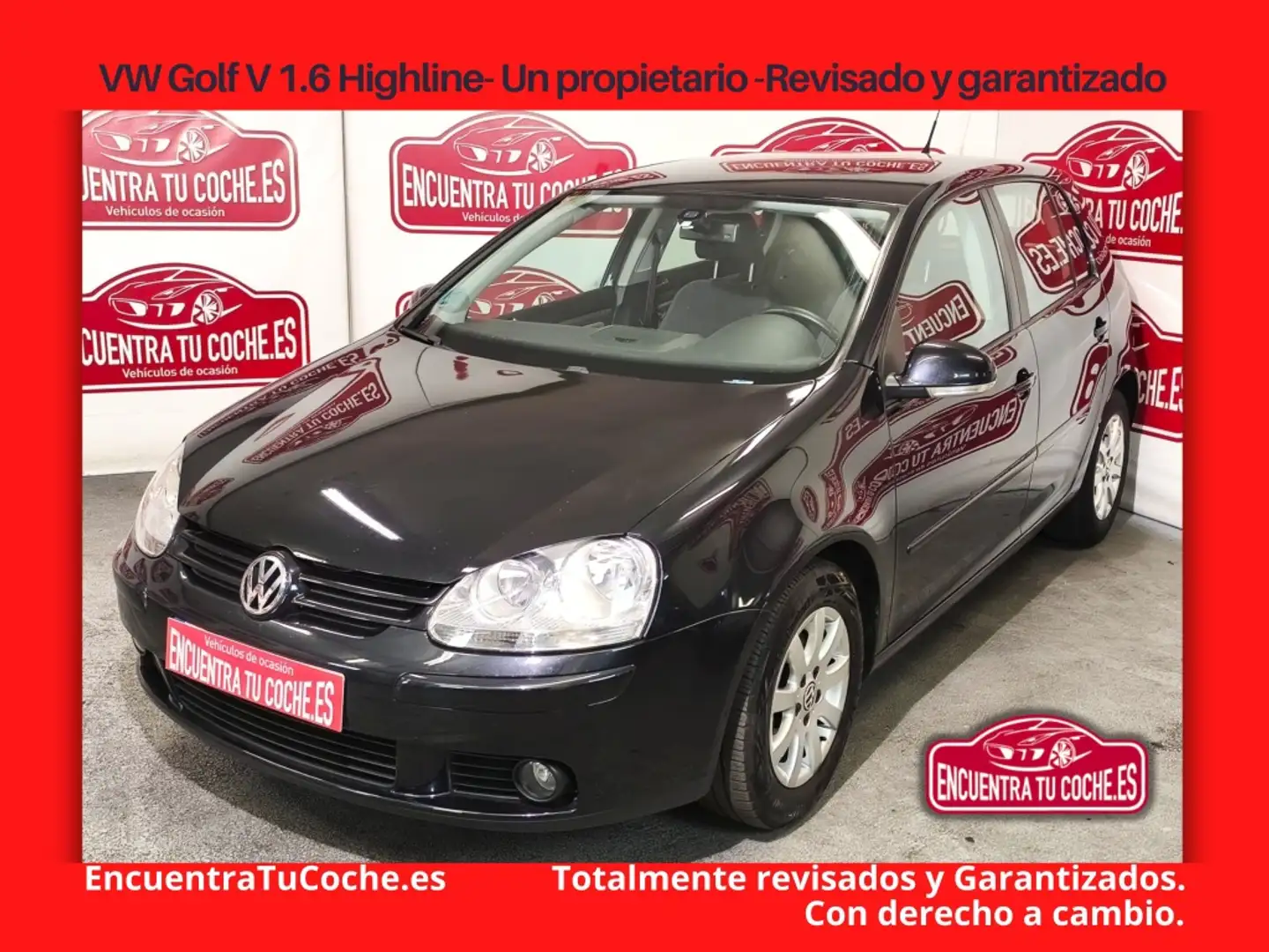 Volkswagen Golf 1.6 Highline Negro - 1