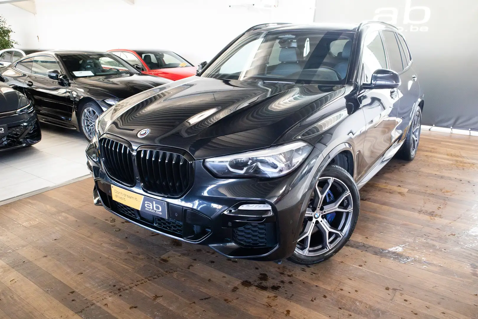 BMW X5 30d, M-SPORT, 7 ZITPLAATSEN, PANO, LUCHTVERING Schwarz - 2