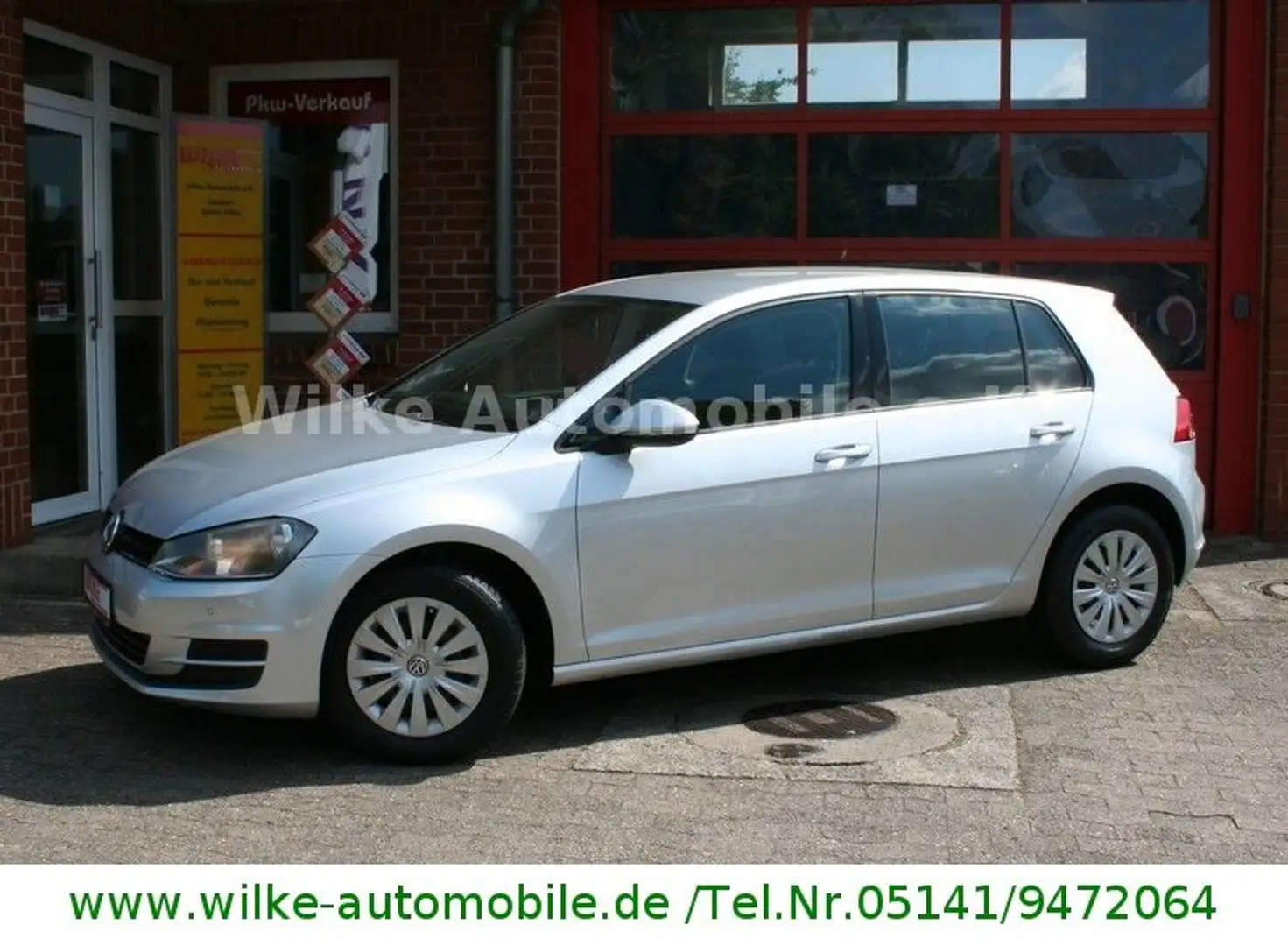Volkswagen Golf VII Lim. Trendline BMT+13.500 KM+1.Hd.+PDC+ Argent - 1