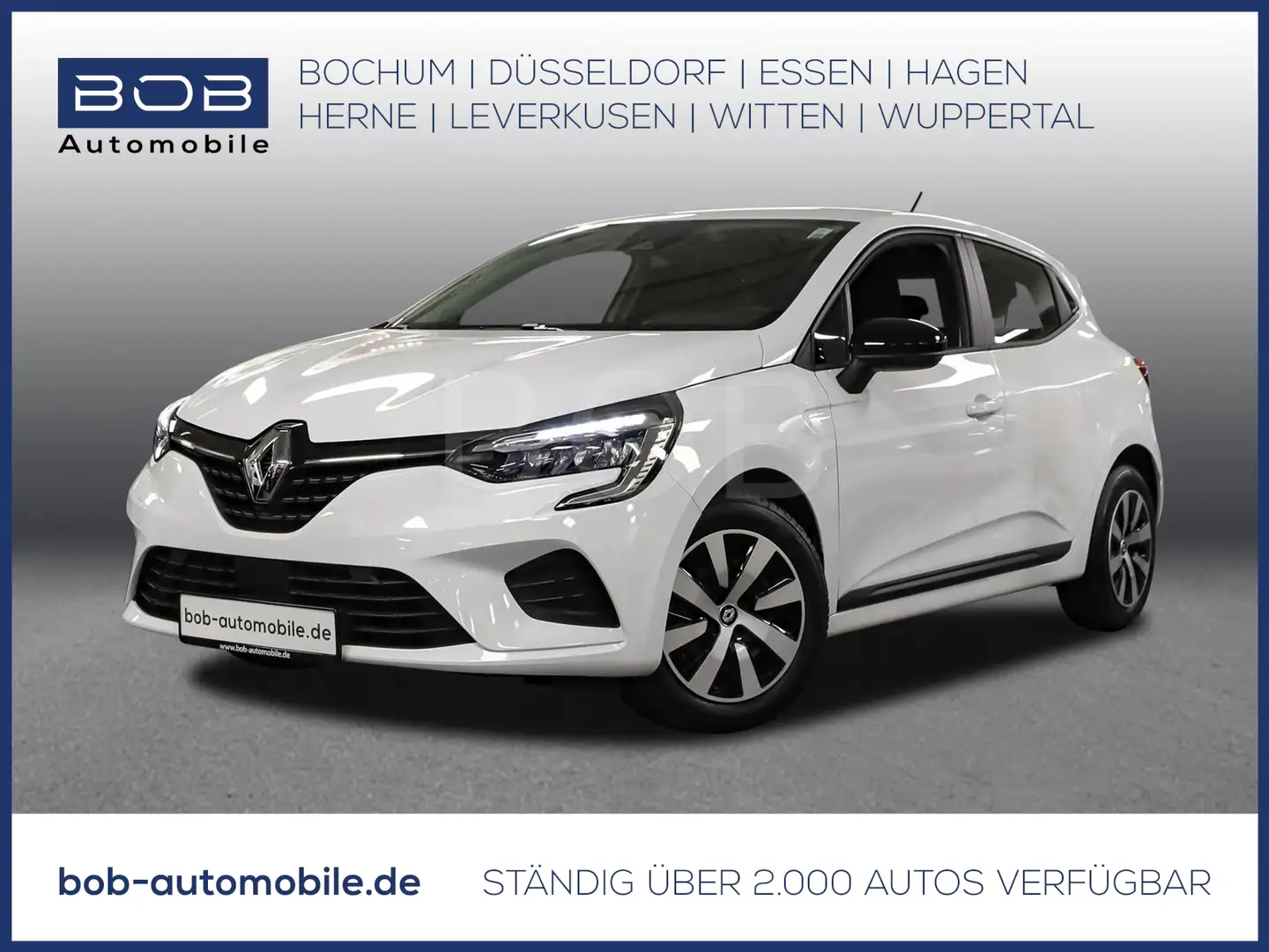 Renault Clio EQUILIBRE SCe 65 LED DAB CARPLAY USB Blanc - 1