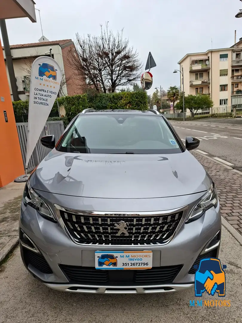Peugeot 3008 3008 1.5 bluehdi Allure unico proprietario Grau - 2
