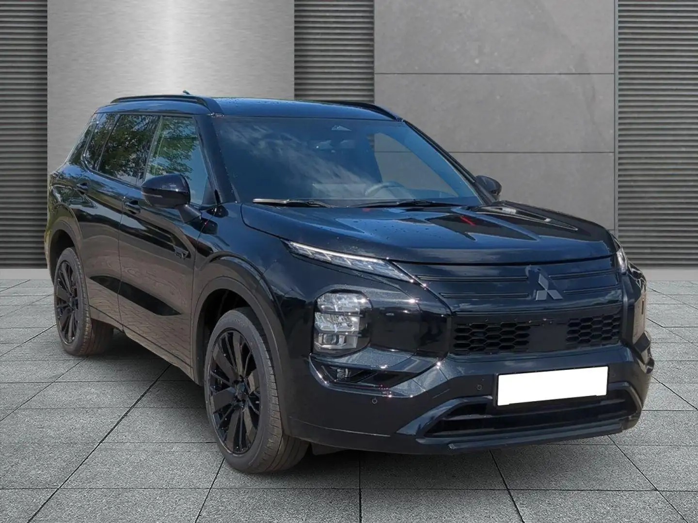 Mitsubishi Outlander Sondermodell Black Plug-in Hybrid 2.4 225 kW (3... Schwarz - 1