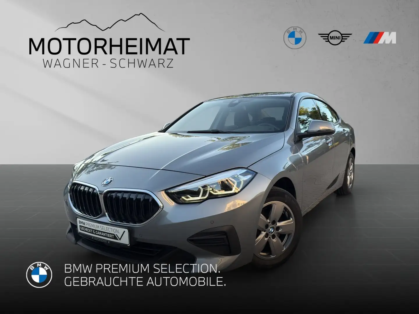BMW 218 i Gran Coupe Advantage Aut. Comfort DrivAssist Gris - 1