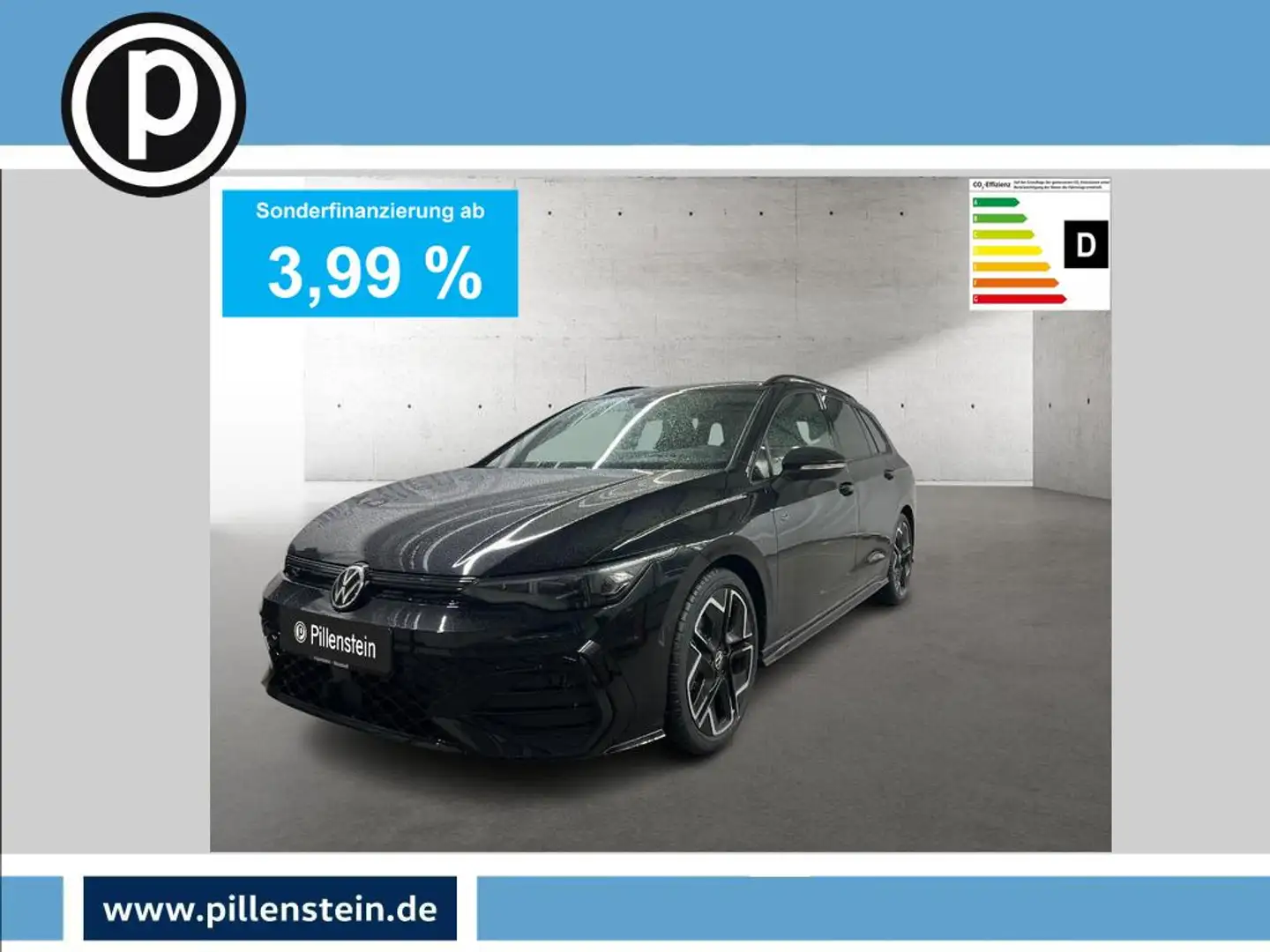 Volkswagen Golf VARIANT TSI DSG R-LINE/BLACK STYLE BUISN+18 Schwarz - 1