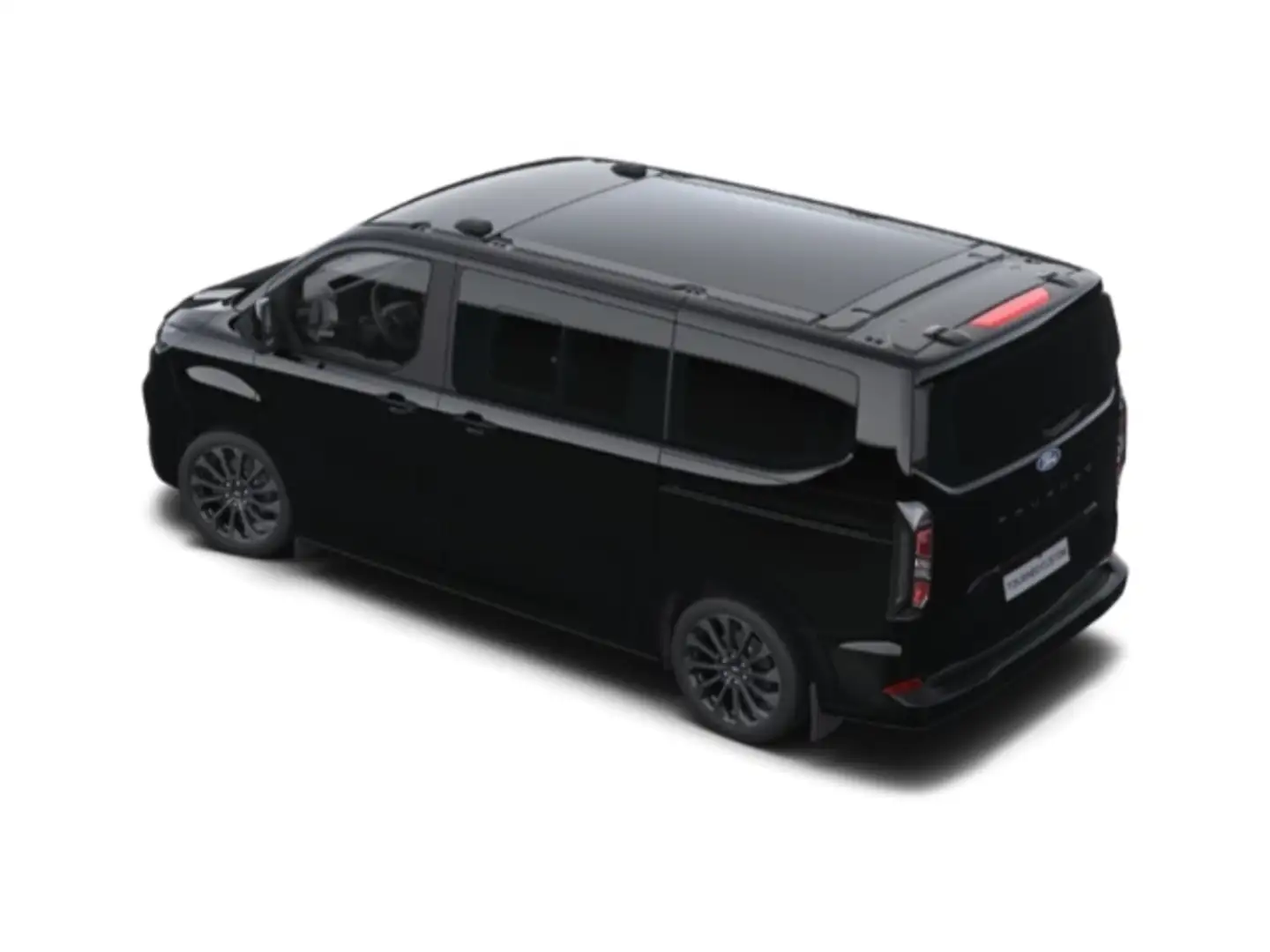 Ford Tourneo Custom Titanium X L1 BEV 64kWh AHK-el. klappb. Panorama N Schwarz - 2