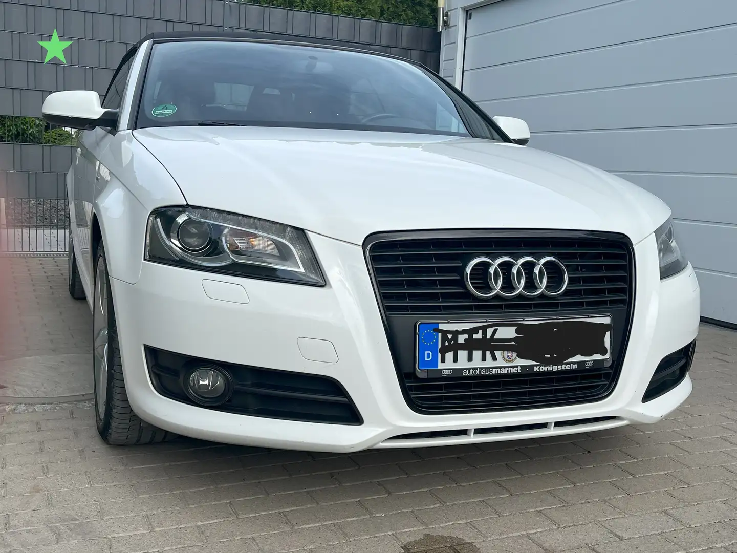 Audi A3 A3 Cabriolet 1.2 TFSI S line Sportpaket Weiß - 2