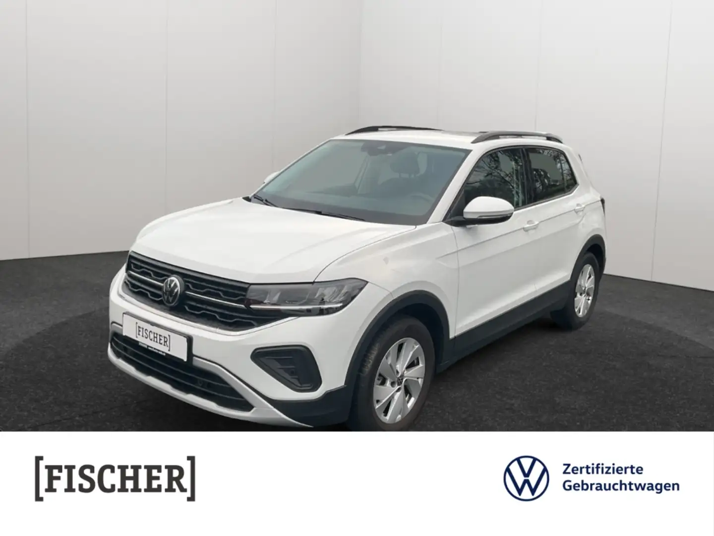 Volkswagen T-Cross 1.0 TSI 70 kW 1.0TSI Life LED Navi Rear View ACC D Blanc - 1