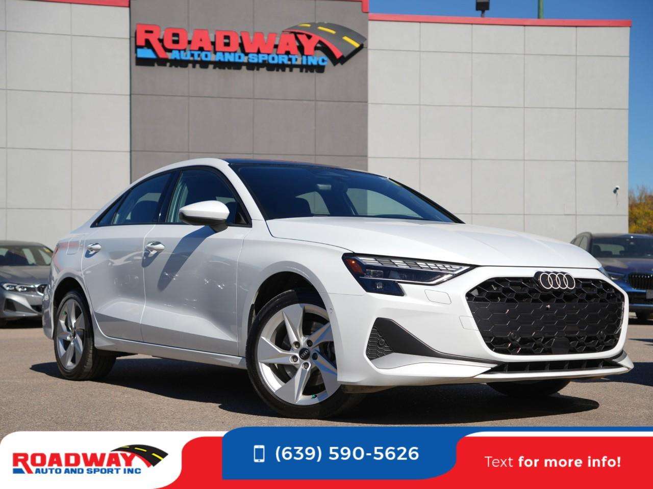 2026 Audi A3 MarketingTrimEn Heated Seats | Apple CarPlay | Sunroof | Blind-Spot Monitor