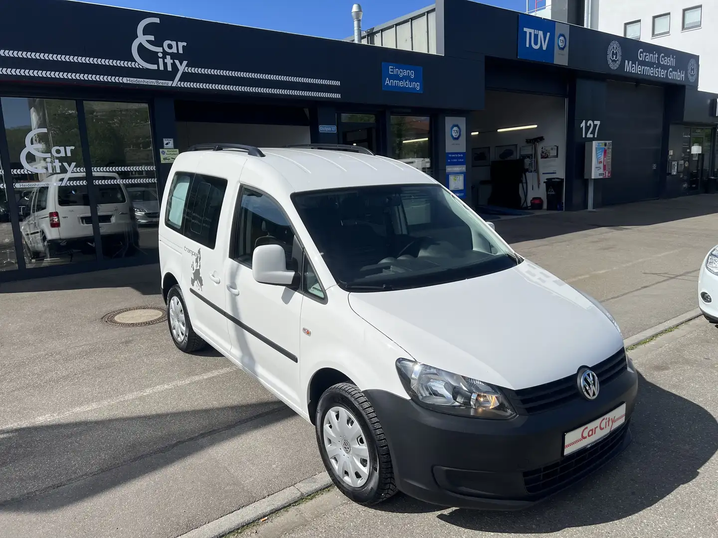 Volkswagen Caddy Tramper Blanc - 2