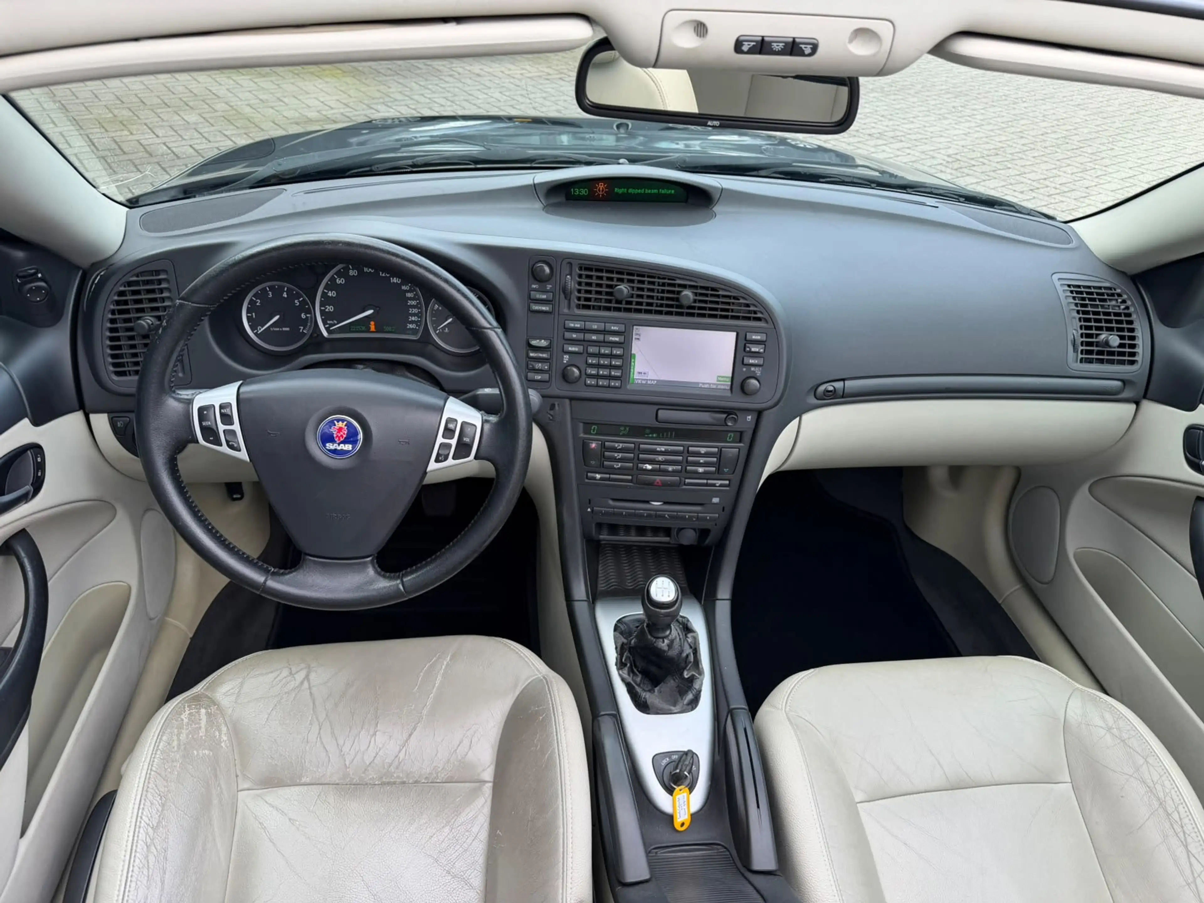 Saab 9-3 Cabrio 2.0t Vector Leder Clima Navi Cruise 17" Lm — photo 3