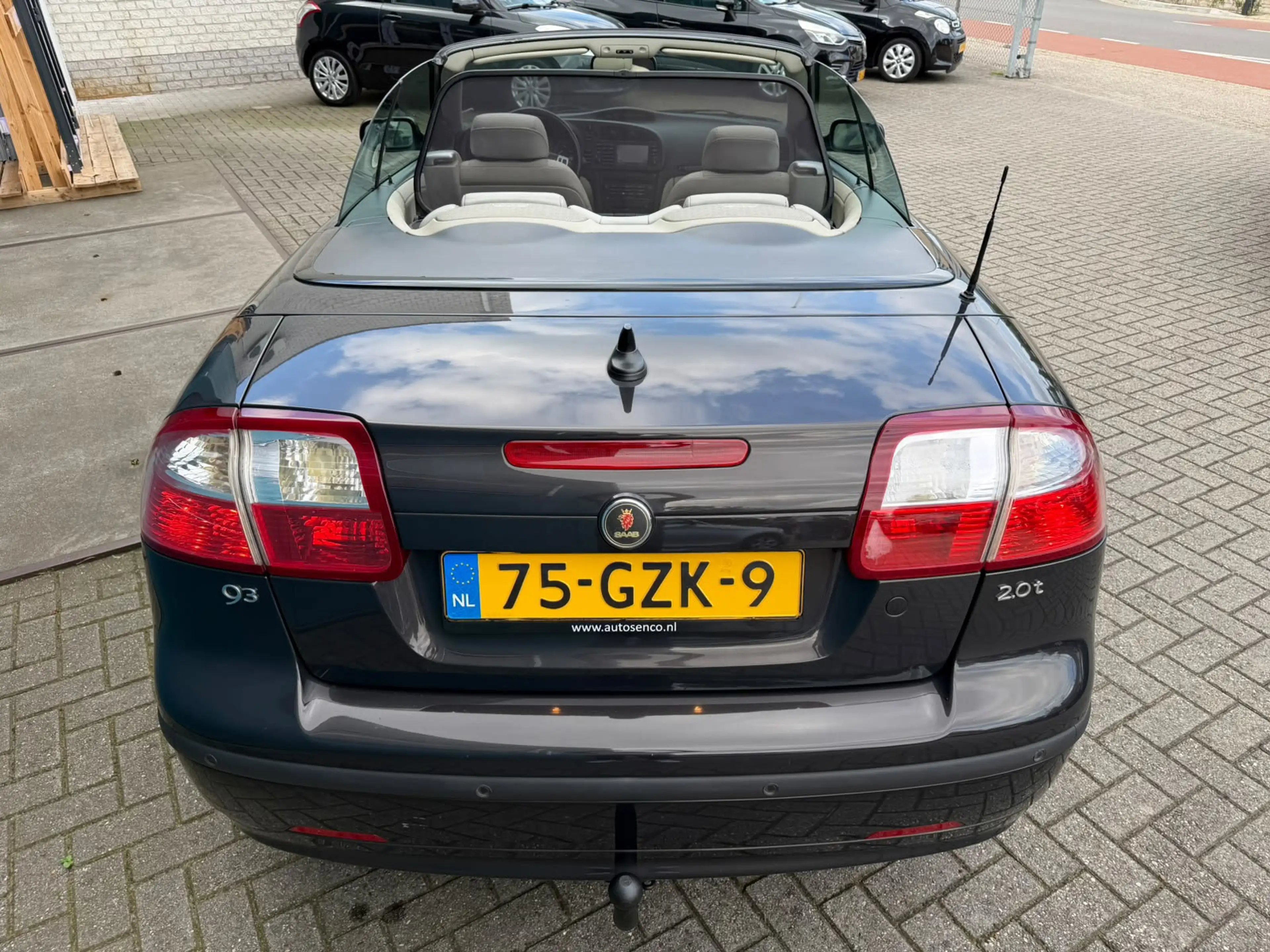 Saab 9-3 Cabrio 2.0t Vector Leder Clima Navi Cruise 17" Lm — photo 8