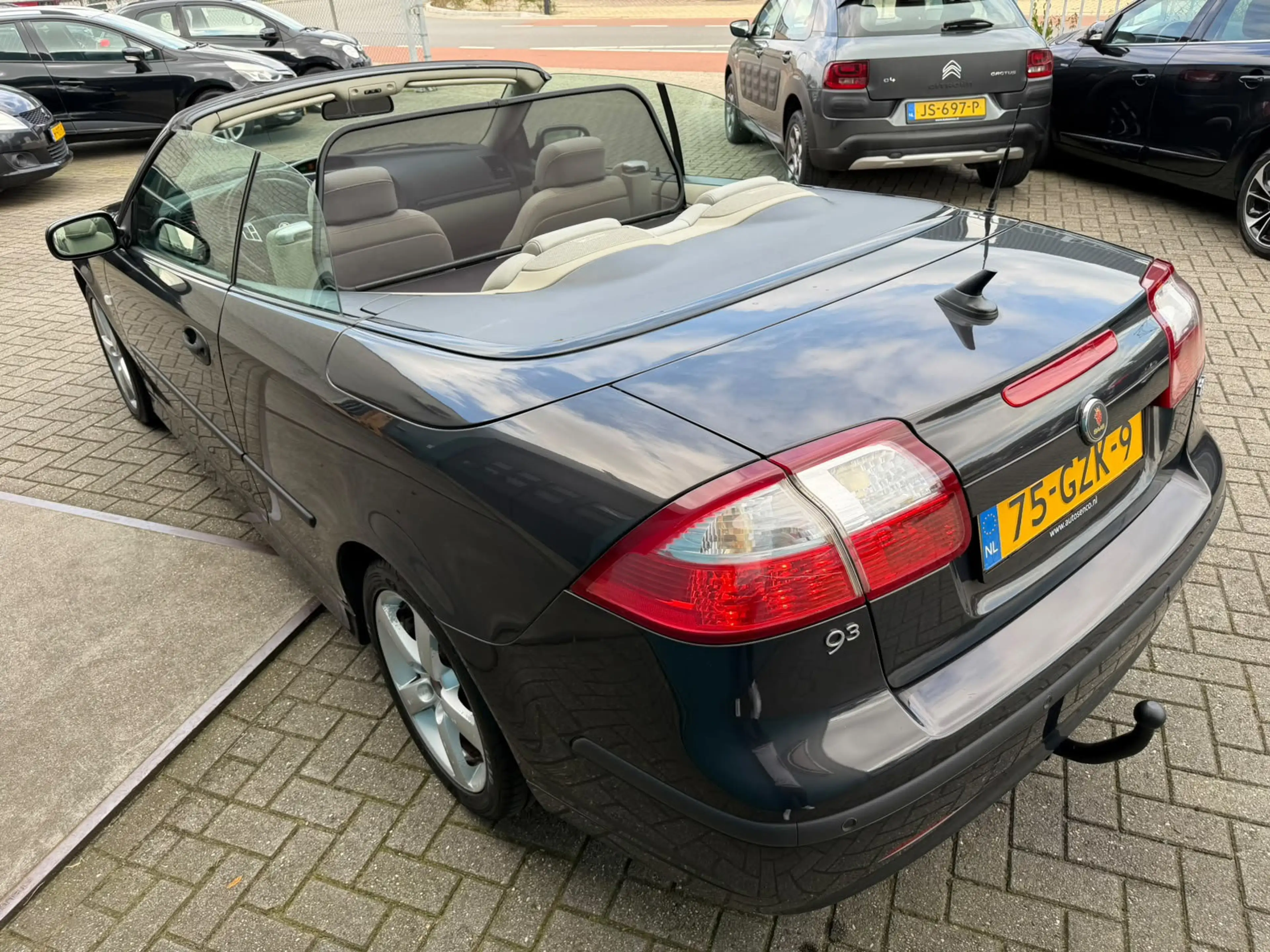 Saab 9-3 Cabrio 2.0t Vector Leder Clima Navi Cruise 17" Lm — photo 9