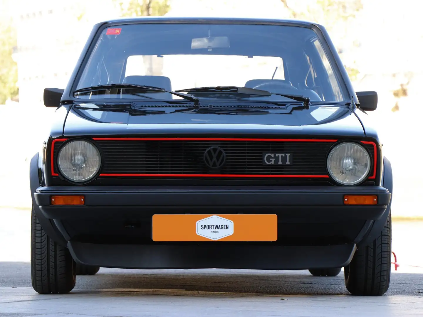 Volkswagen Golf GTI 1.8i Rabbit Schwarz - 2