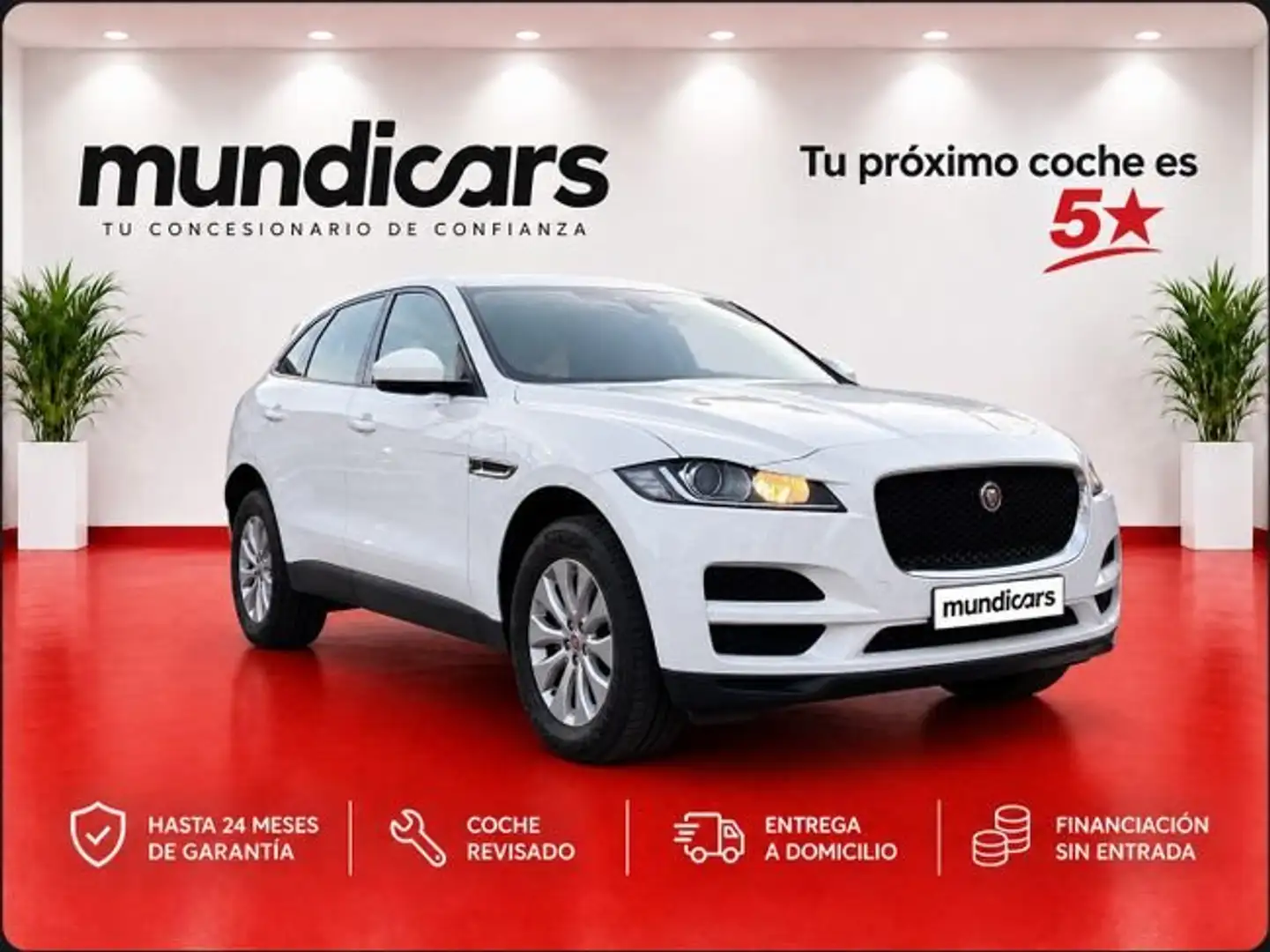Jaguar F-Pace 2.0L i4D 132kW Portfolio Auto Blanco - 1
