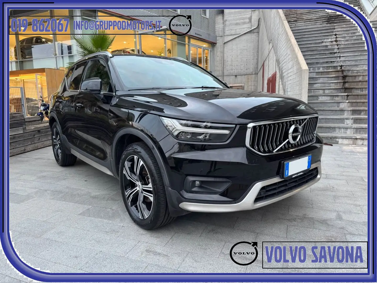 Volvo XC40 D3 Inscription-Proprietario Unico-Volvo Selekt Nero - 1